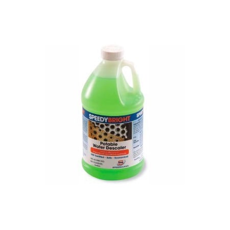 Diversitech SpeedClean SPDYBRT-CS - SpeedyBright Biodegradable Descaler/Limescale Remover, (2x) .5 gal. Bottles SPDYBRT-CS
